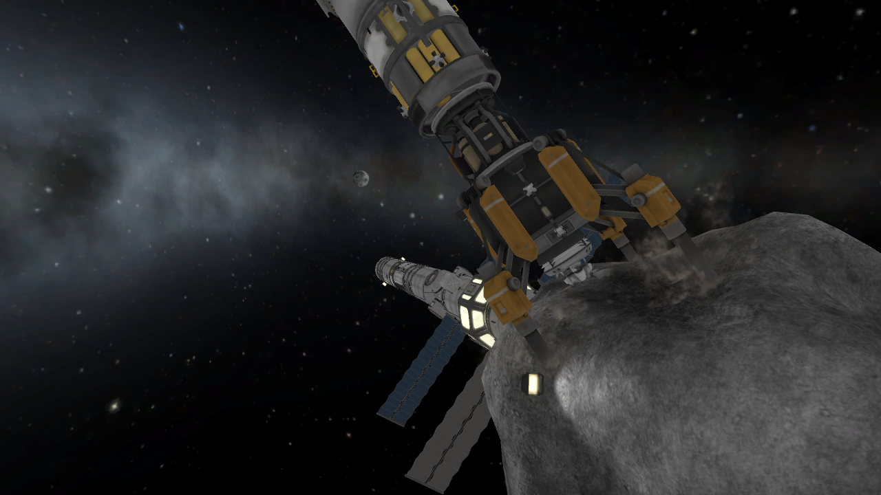 First Mining Facility of Asteroid